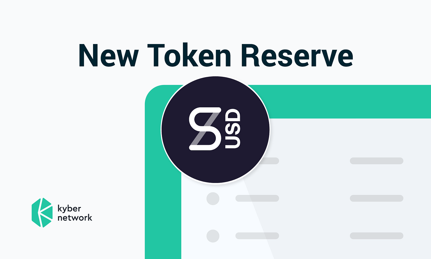 Synth USD (SUSD) is now available on Kyber Network | by Kyber Network |  Kyber Network