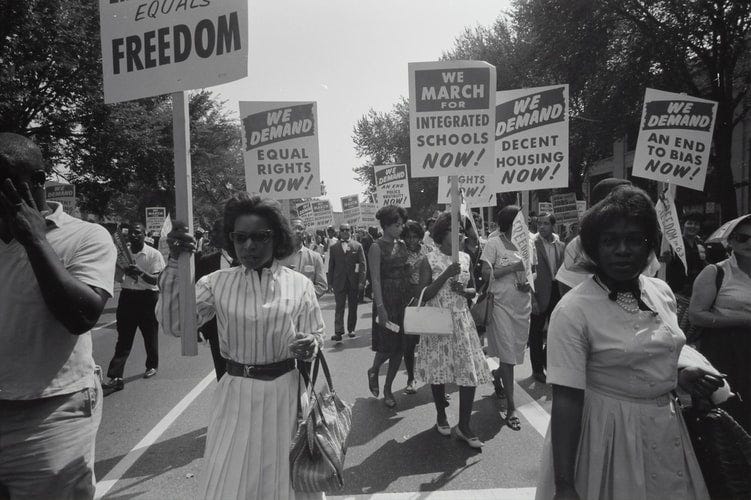 Civil Rights March, Library of Congress