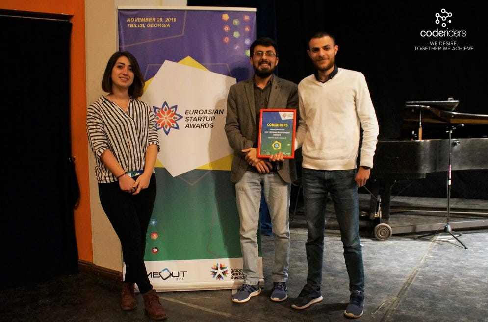 CodeRiders is awarded as Best Software Development Partner by EASA