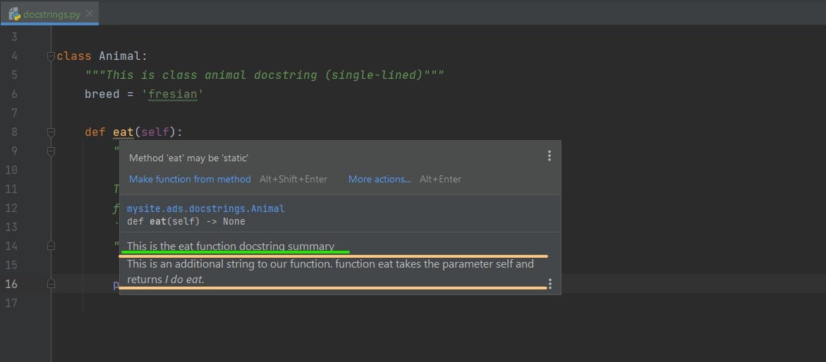 Docstrings in Python for Beginners | by Ivan Bowen | Apr, 2022 | Medium