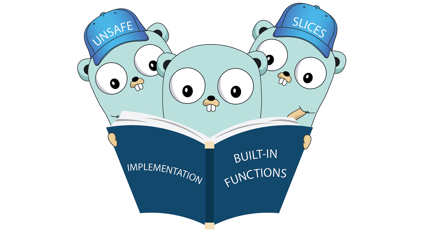 Illustration created for “A Journey With Go”, made from the original Go Gopher, created by Renee French.