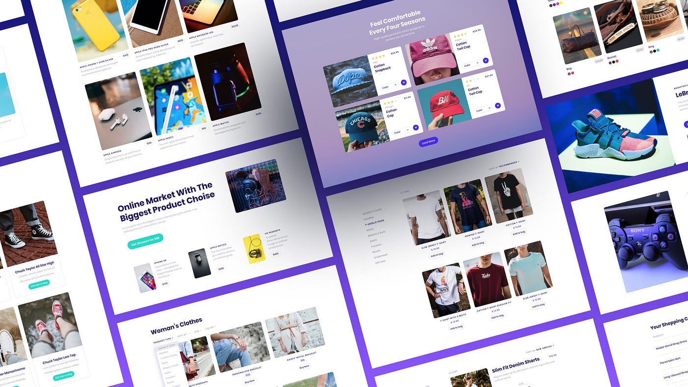 Startup — 40 New Ecommerce Designs | by Inside Designmodo | Medium