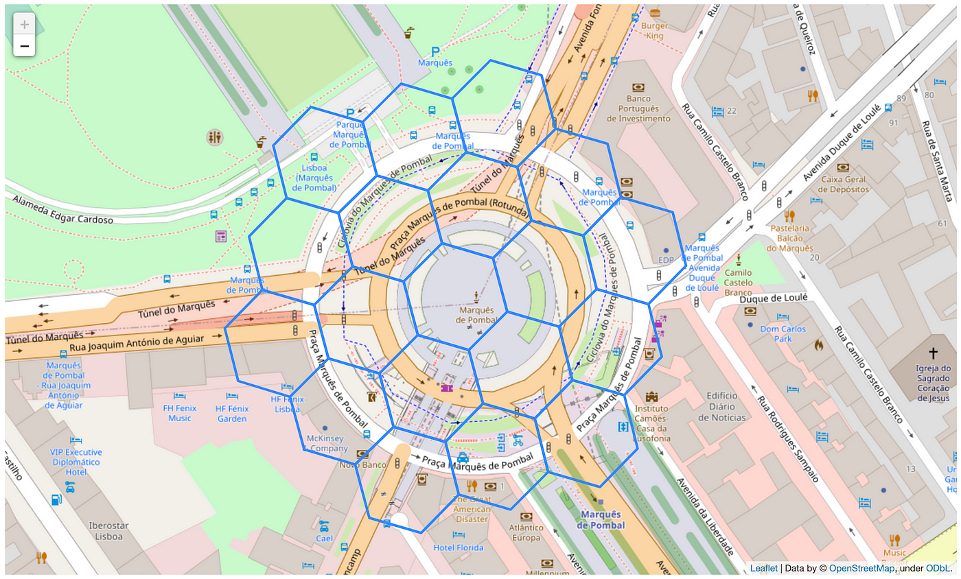 Fast Geospatial Indexing with H3. H3 Hexagon power reloaded! | by João  Paulo Figueira | Towards Data Science