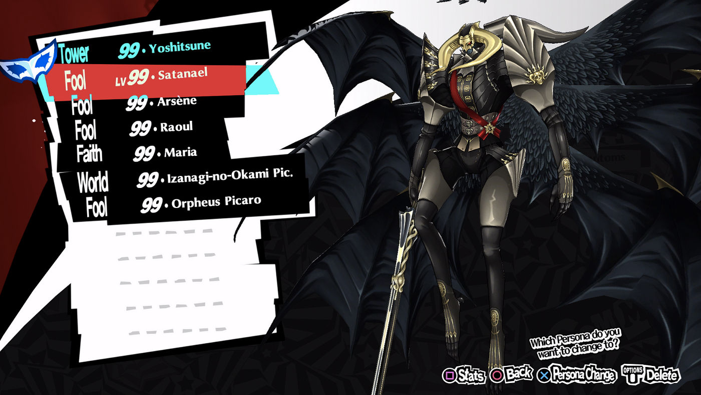 Persona 5 royal how to get satanael
