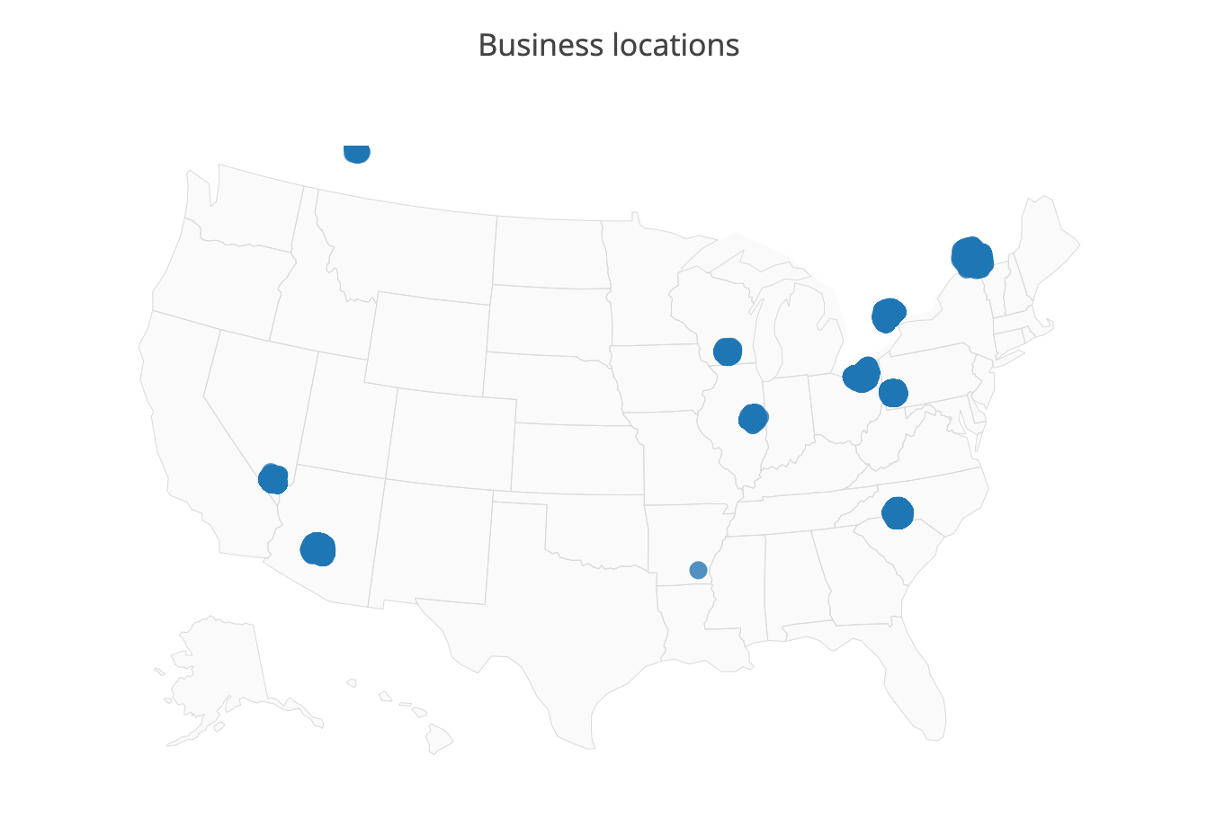 Plot Locations On A Map Plotting Business Locations On Maps Using Multiple Plotting Libraries In  Python | By Karan Bhanot | Towards Data Science