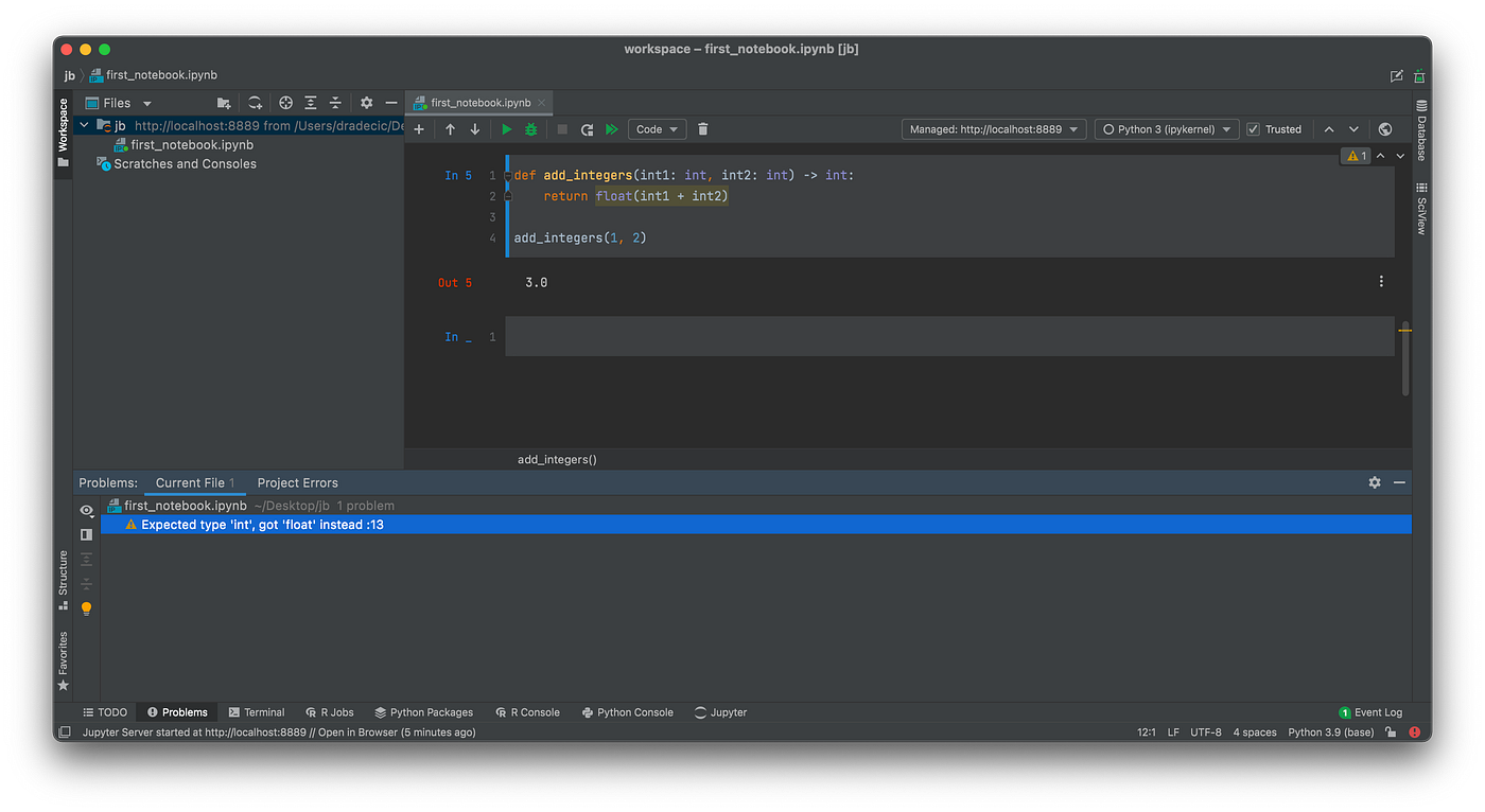 Tired of JupyterLab? Try DataSpell — A New Amazing IDE for Data Science ...