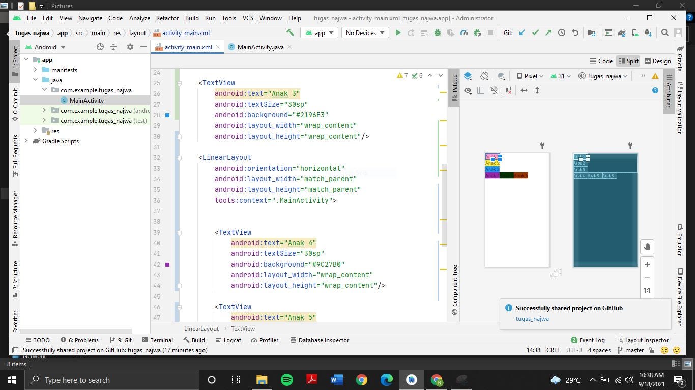CARA MENGUPDATE PROJECT ANDROID STUDIO KEMARIN DI REPOSITORY GITHUB ...