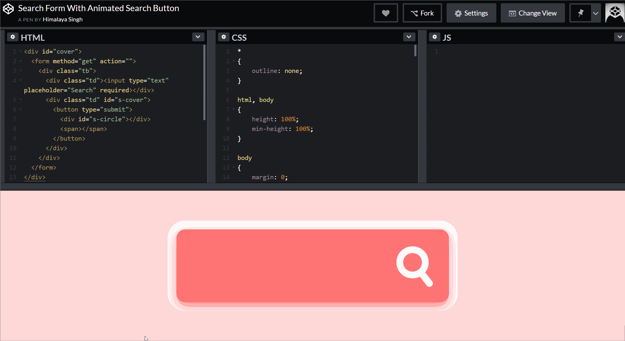 20 Creative Search Bar Design Inspirations with HTML/CSS/ Bootstrap | by  Monica Swift | Medium