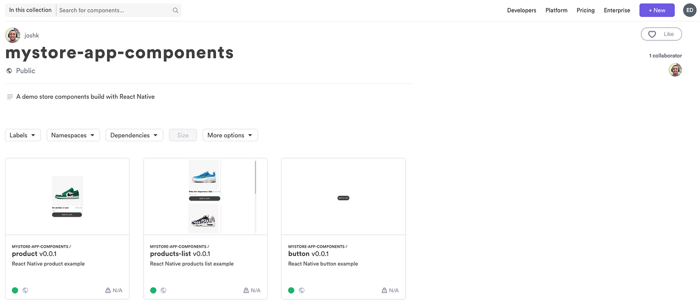 How to Publish React Native Components for Reuse | by Josh Kuttler | Bits  and Pieces