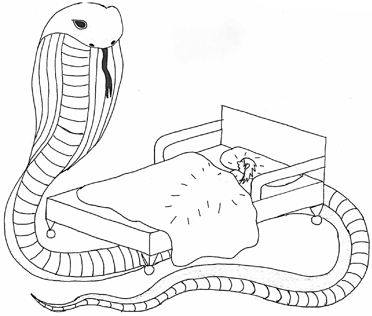 What if you knew what the monster under the bed looked like? by Cult