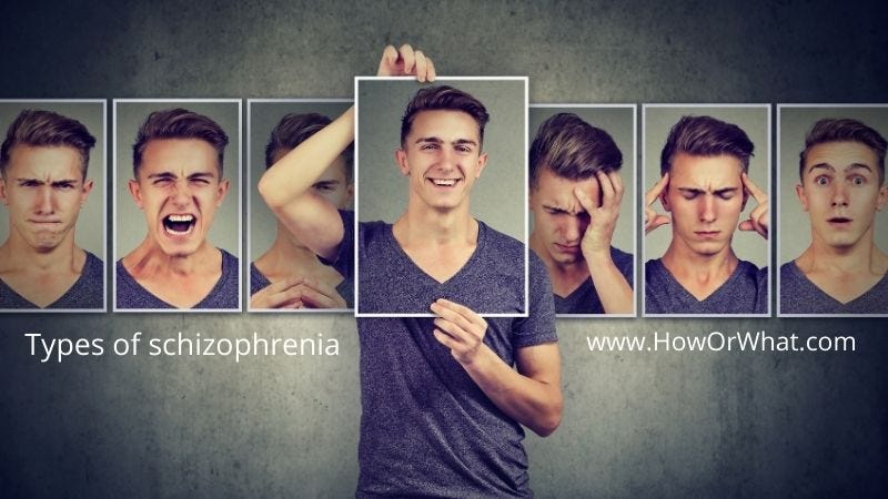 types of schizophrenia?