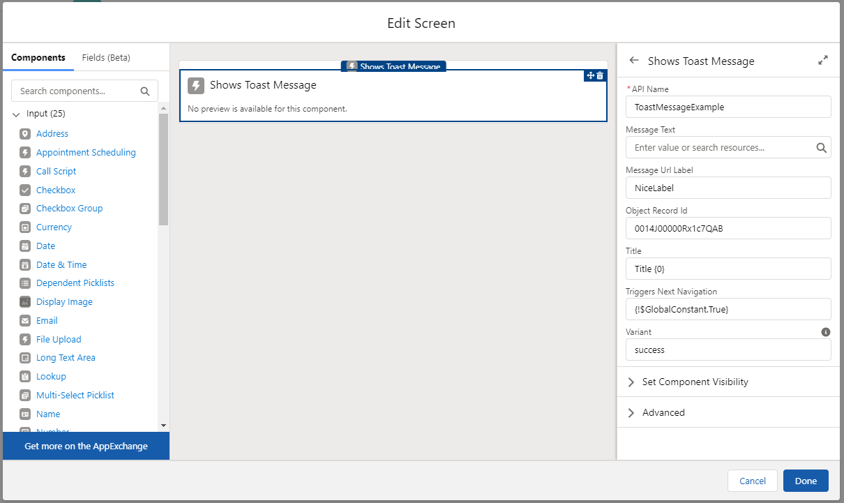 Display Toast Notifications in Flows | by Hugo Lemos | Medium