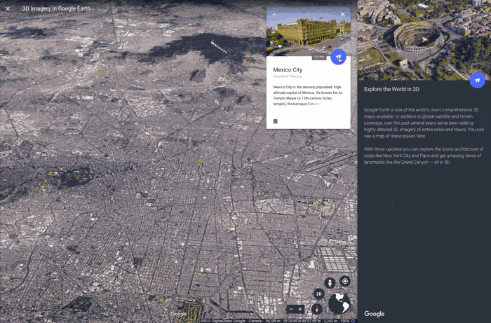 See a map of 3D coverage in Google Earth | by Google Earth | Google Earth  and Earth Engine | Medium