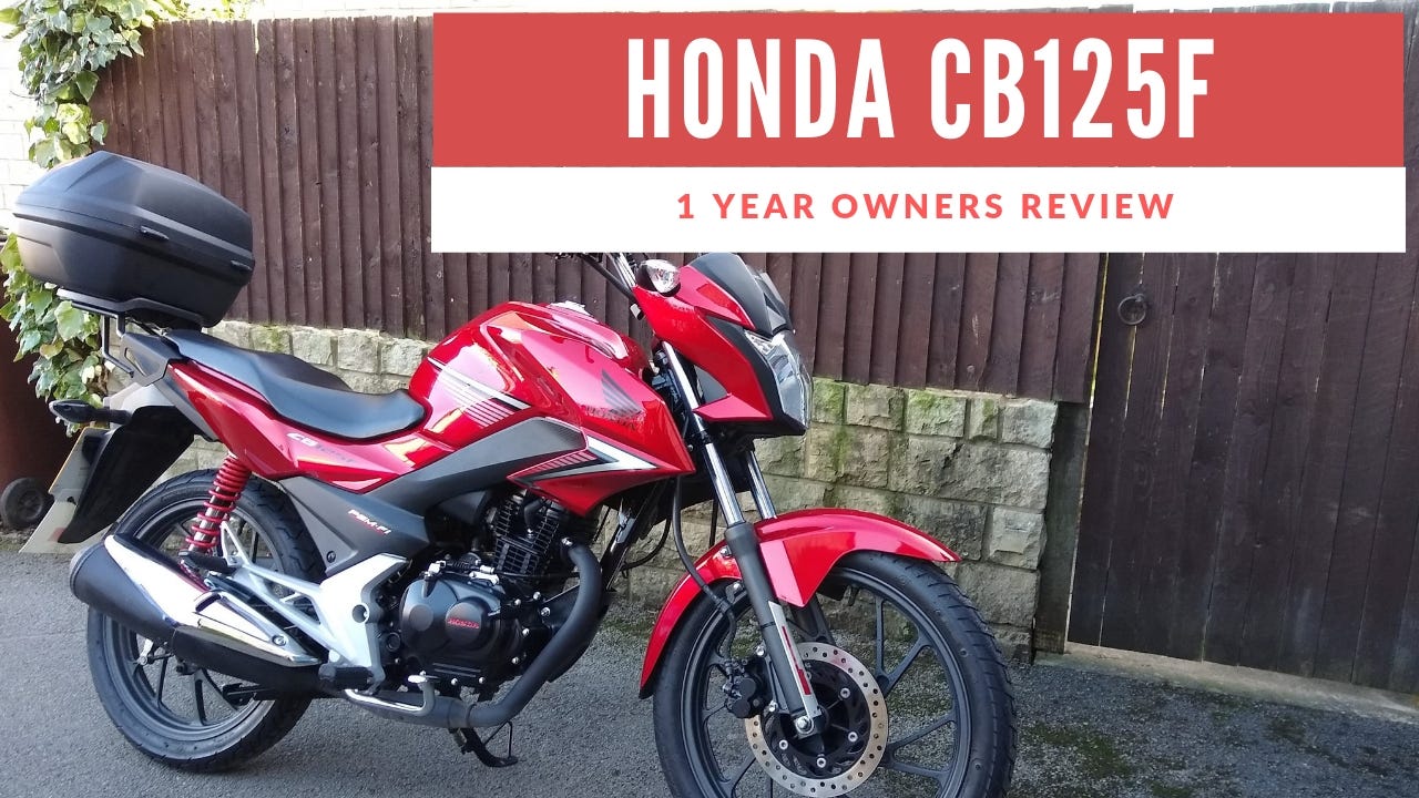 Honda CB125F Review — Owners Review 1 Year On — The best all round 125 you  can buy? | by Richard Eaton | Medium