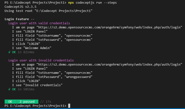 Getting started with CodeceptJS!. Automating test cases is the best way ...