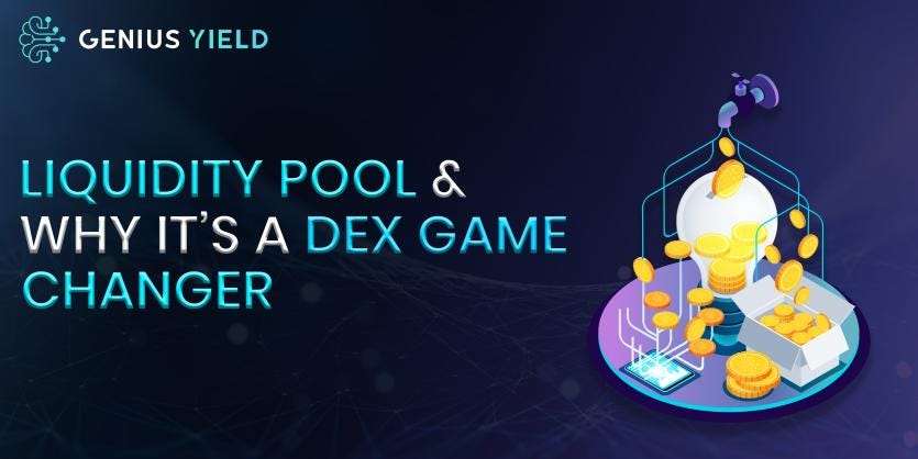 Liquidity Pool,DEX, Cardano DEX, Cardano DeFi, Genius Yield