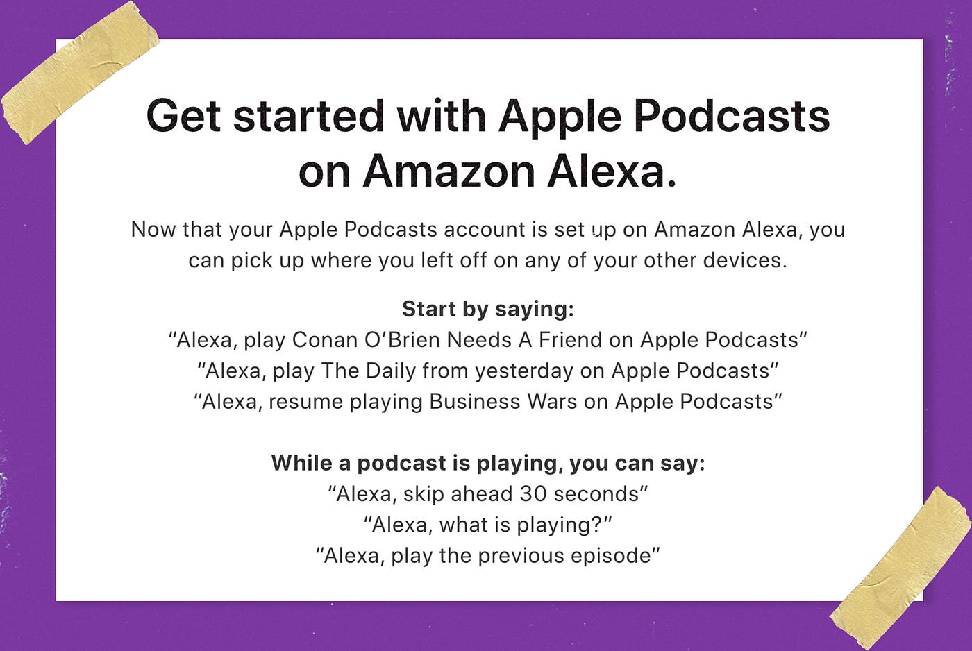 304: Apple Podcasts & Amazon Alexa | by Mike Murphy | Medium