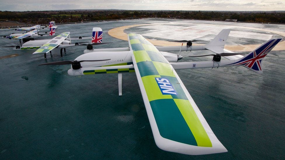 NHS drones