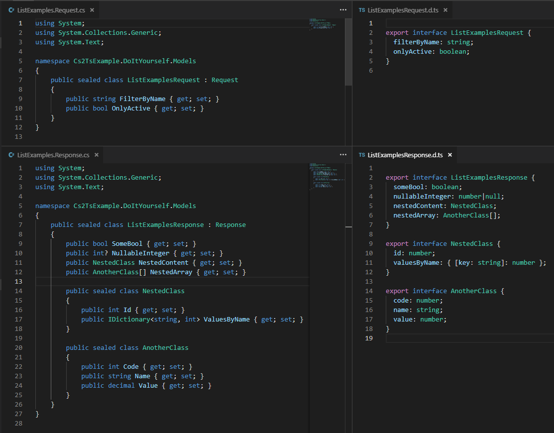 The easy way to get TypeScript interfaces from C#, Java, or Python code in  any IDE | by Leonardo Carreiro | We've moved to freeCodeCamp.org/news |  Medium