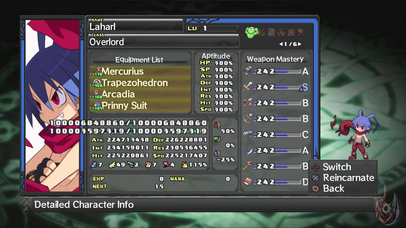 Disgaea S Damage In The Millions And Post Game Structure By Paul Gadi Game Design Inspirations Medium