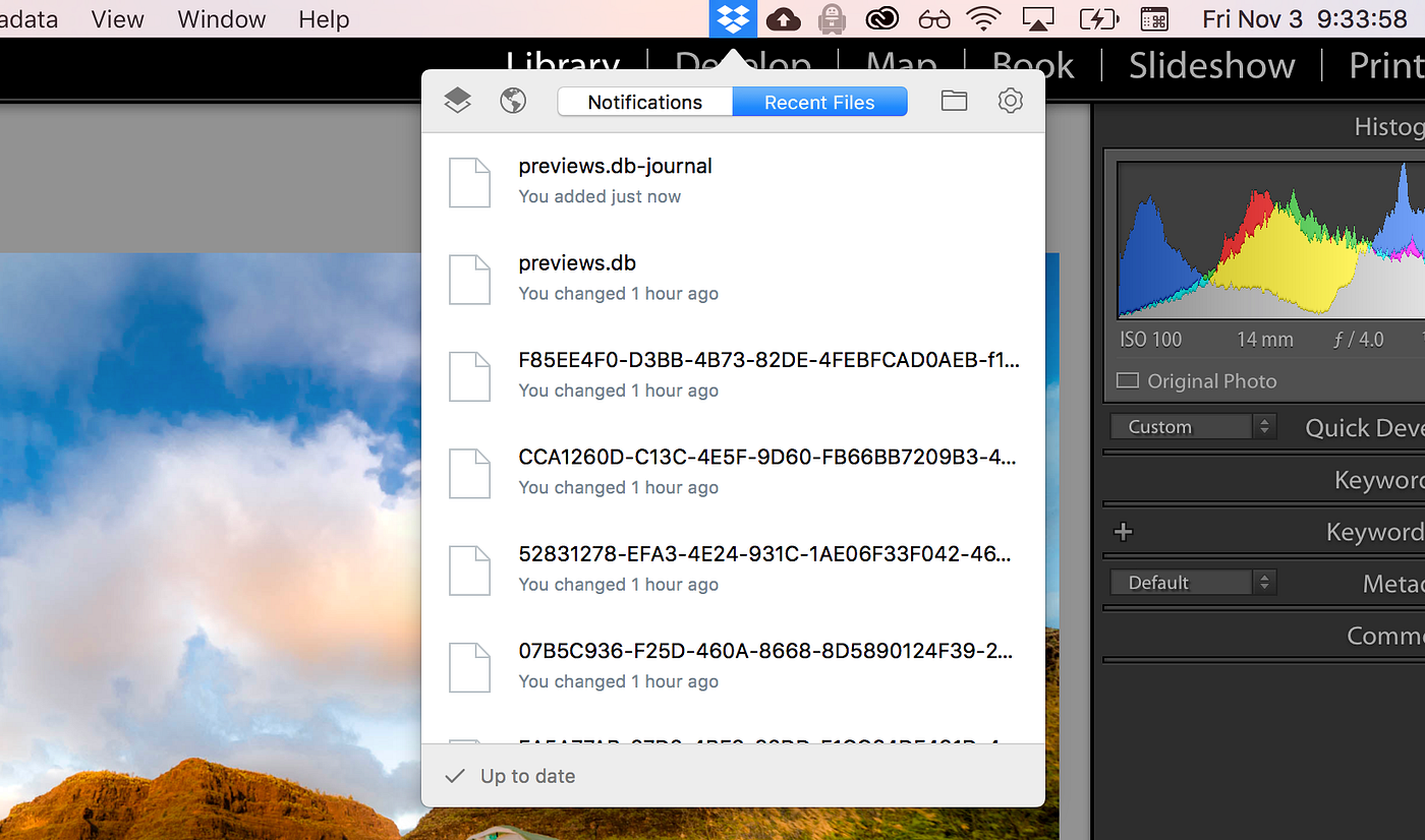 Using Lightroom CC Classic with Dropbox for a Great Cloud Experience