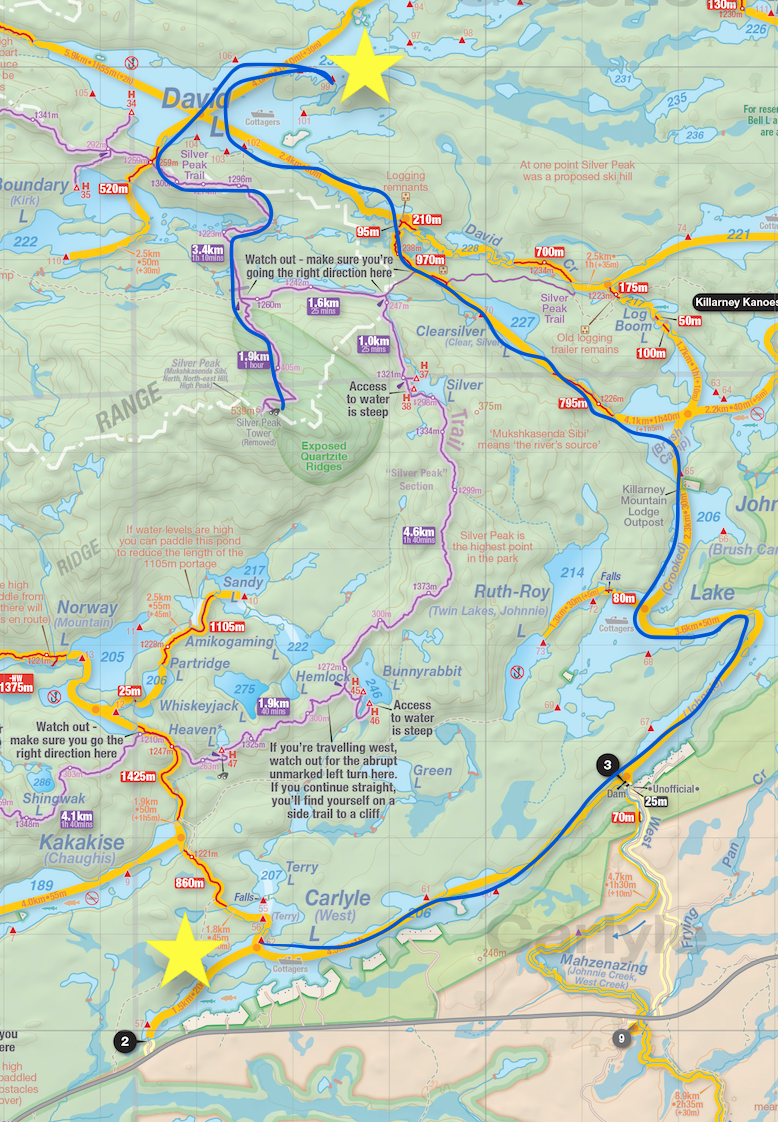 Killarney Canoe Routes Map Killarney Canoe Trip. I Love Killarney And Coming Back To… | By Michelle  Cordy | Medium
