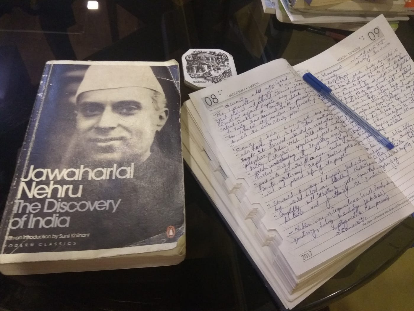 voyage of discovery by nehru