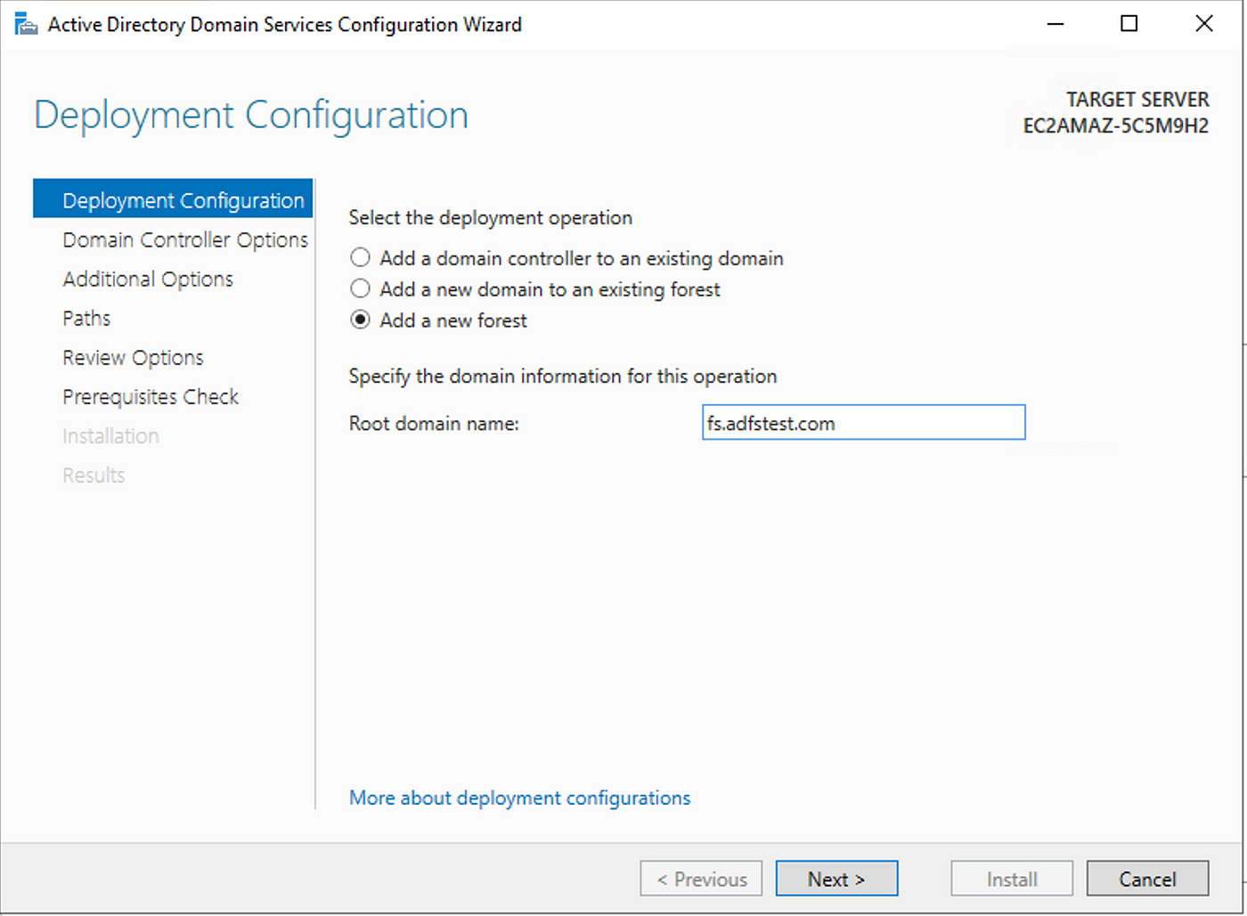 Install Active Directory Domain Service And ADFS On Windows Server | by  Vinayak Pandey | AVM Consulting Blog | Medium