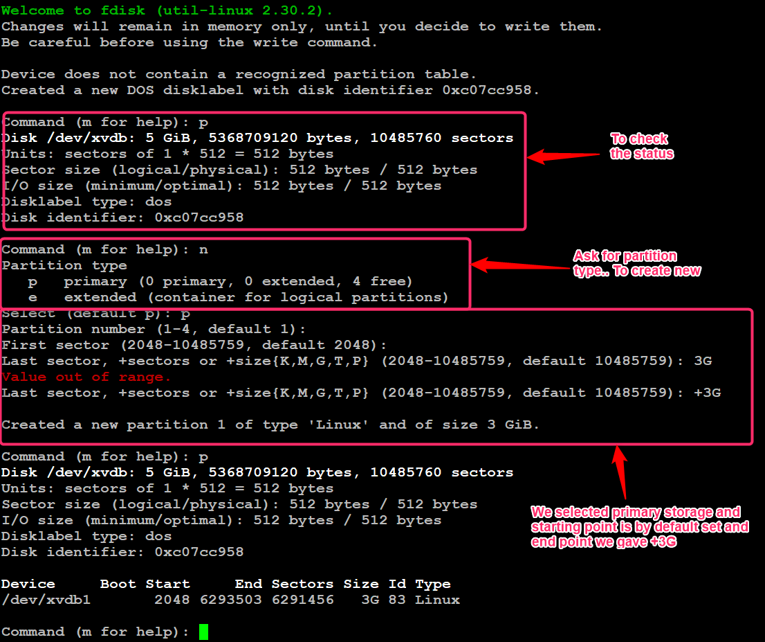AWS Instance Launching and Disk Partition by MishanRG Towards AWS