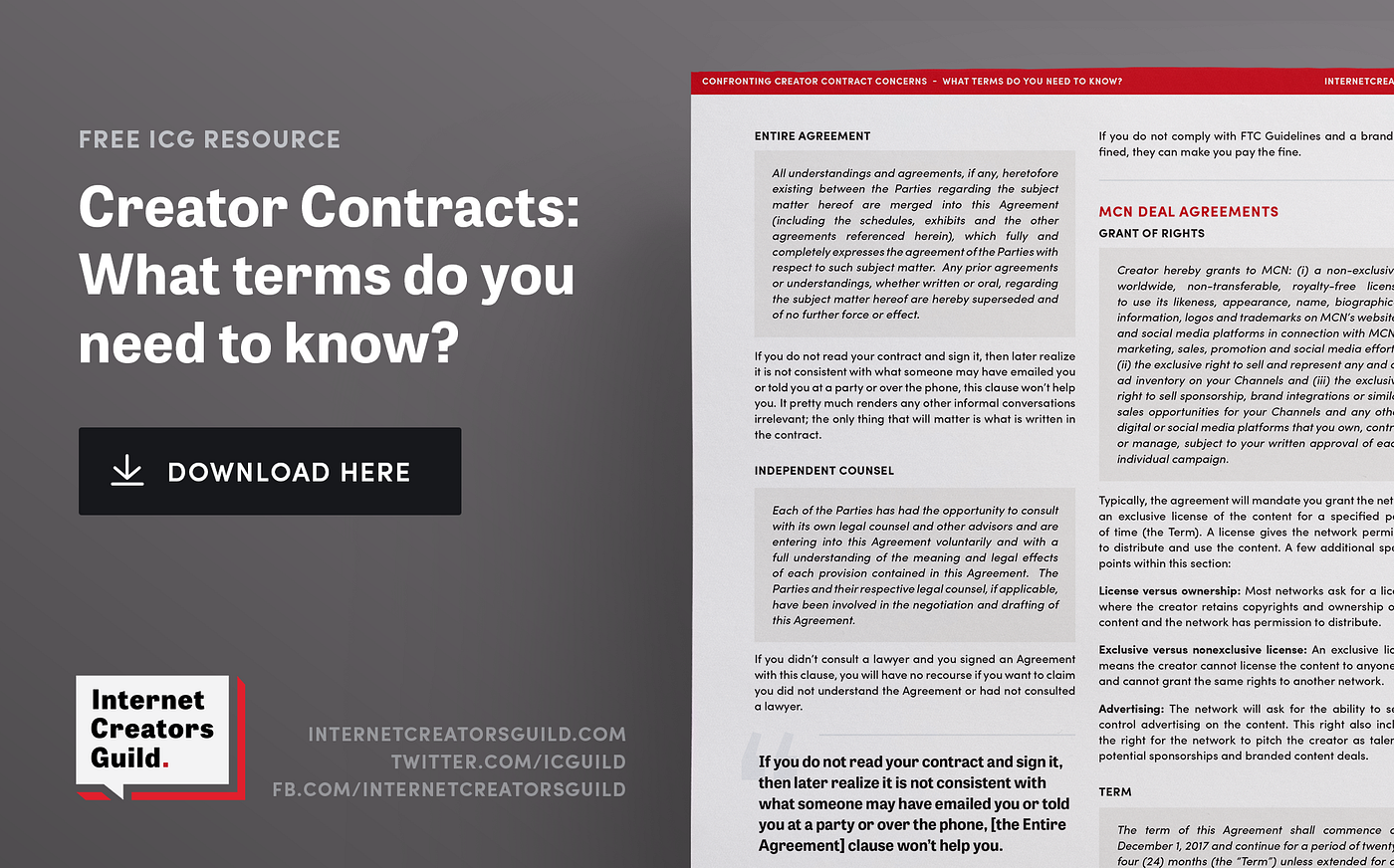 confronting creator contract concerns by internet creators guild medium how to make a feasibility study proposal