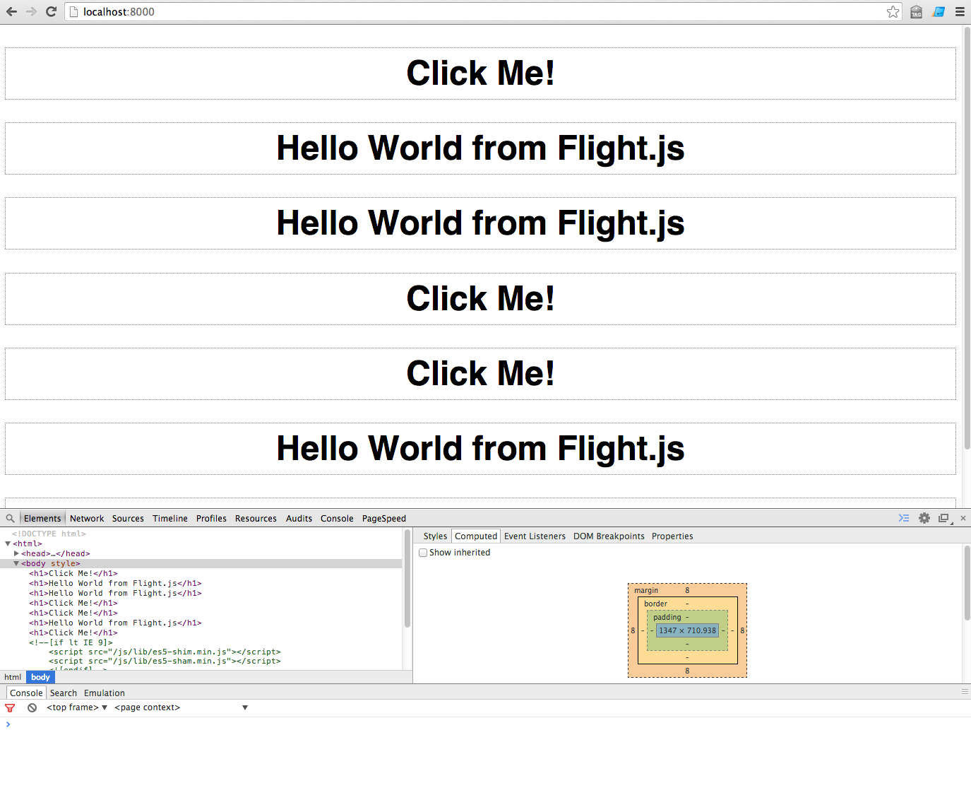 A Flight.js ‘Hello World’. Twitter’s front-end framework from the… | by ...