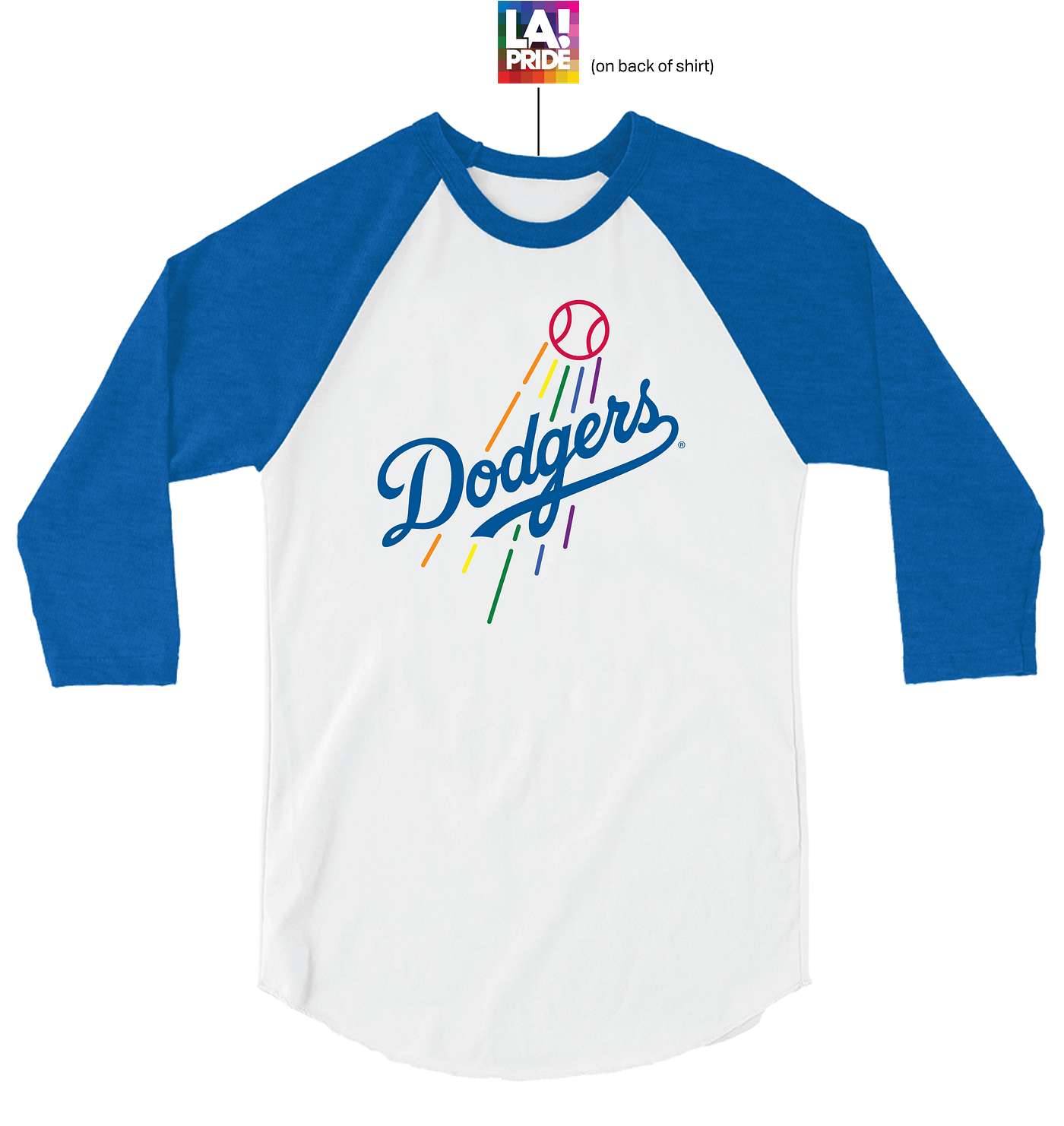 Dodgers gay pride shirt Clearance