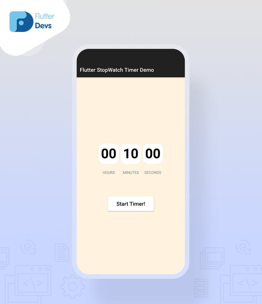 Stopwatch Timer In Flutter. Learn How To Create Stopwatch Timer In… | by  Shaiq khan | FlutterDevs