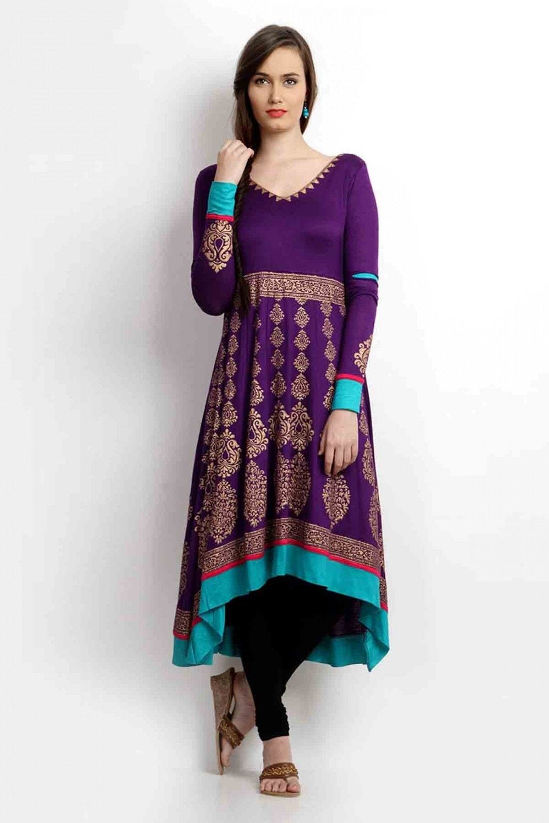 soft silk kurtis