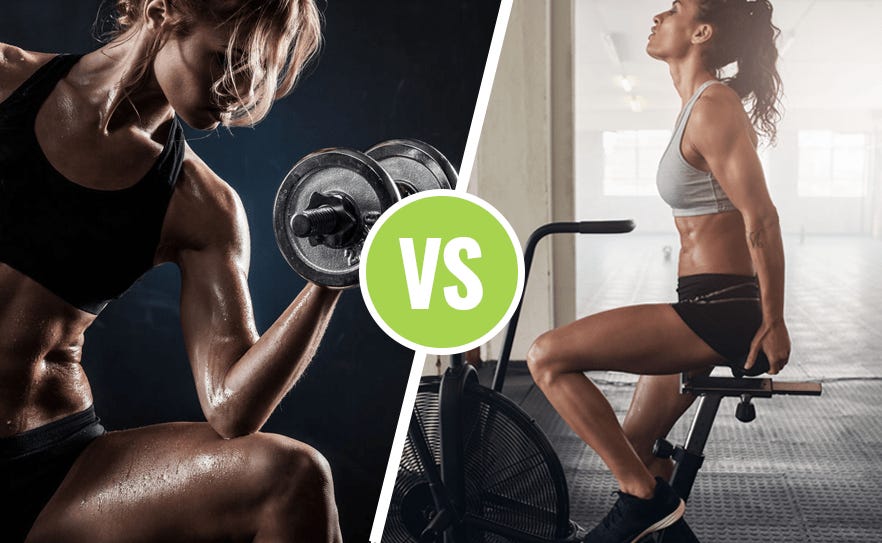 Strength Training vs. Cardio What’s better for overall fitness, weight