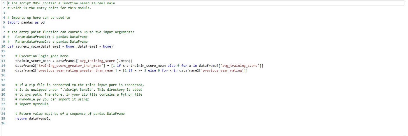 Exploring Azure ML Studio on Employee Promotion Dataset | by Chetan ...