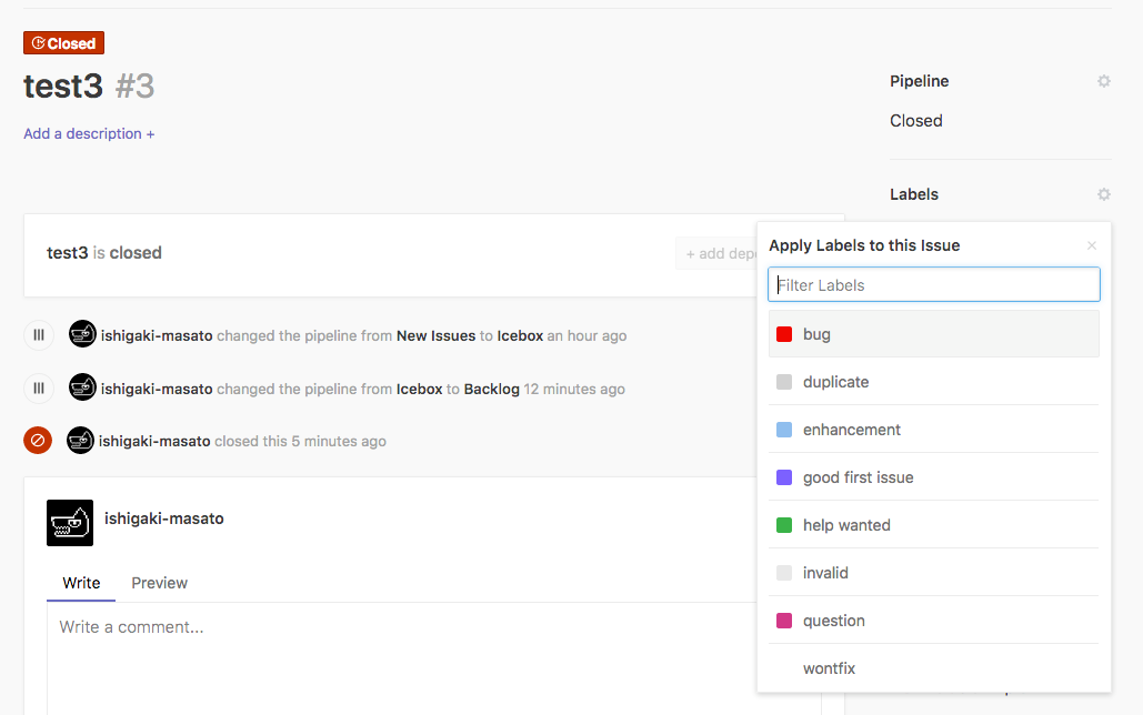 『ZenHub x GitHub Project x GitHub』を利用した開発プロセスの考察 by Masato Ishigaki