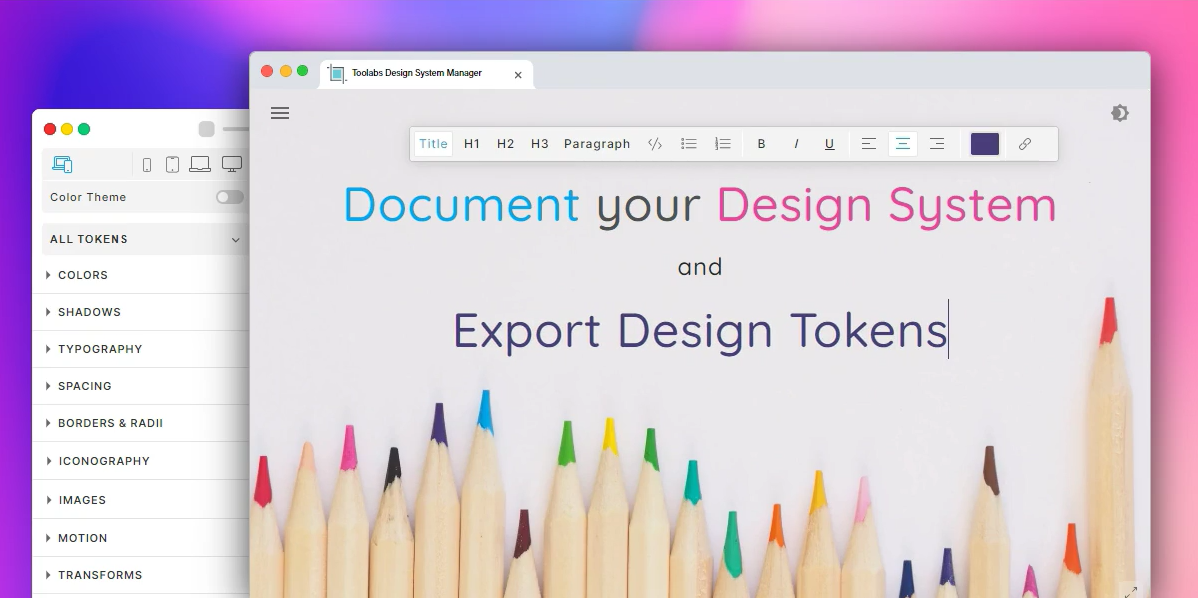 Toolabs Design System Documentation by Namık Özgür Aydın Toolabs