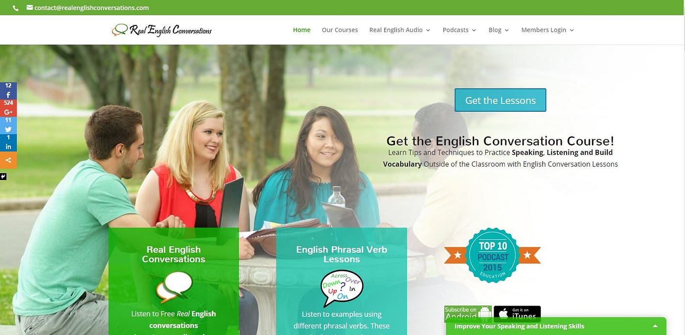 english real conversation