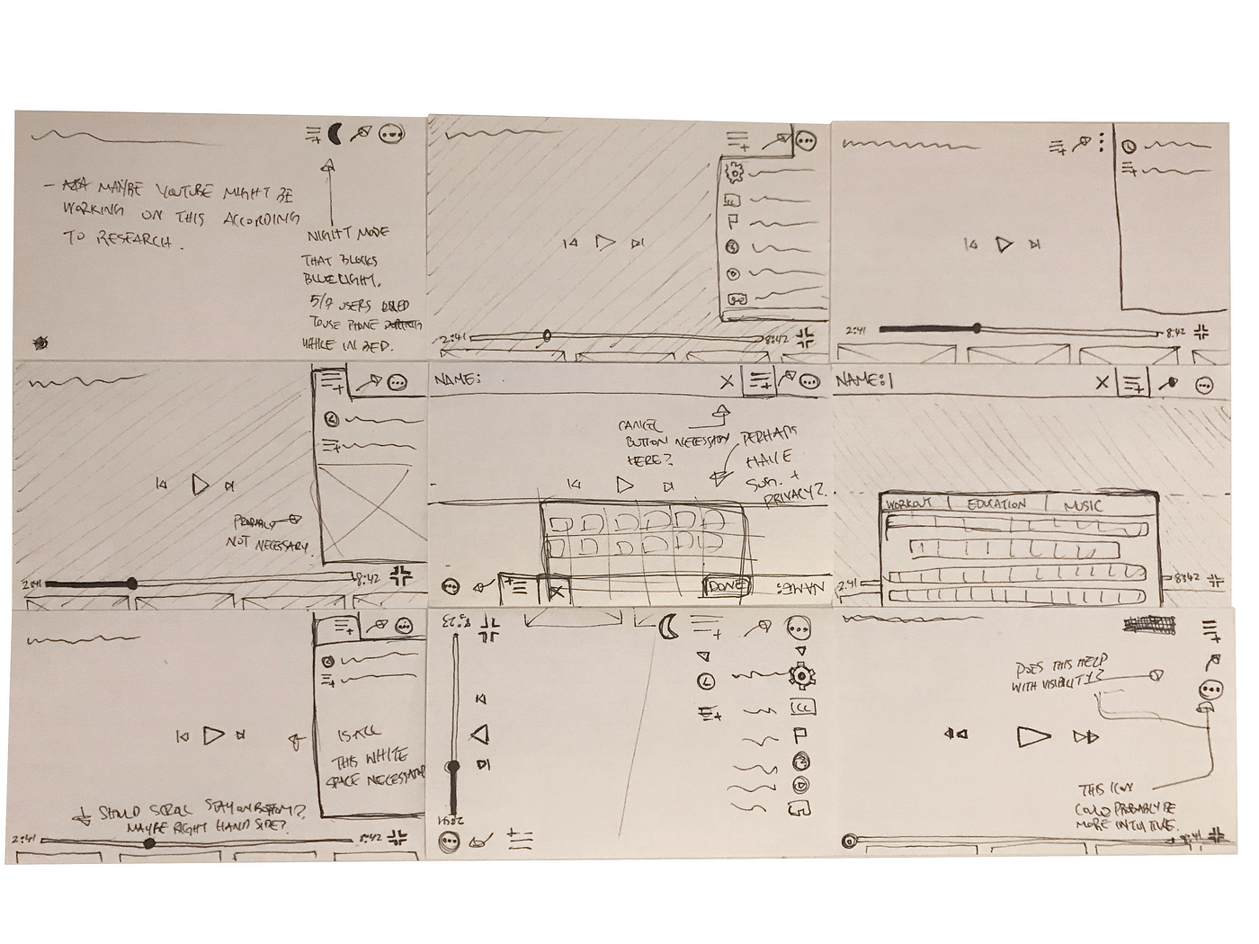 Youtube Video Player Ux Case Study For Ios App Ux Collective - turn on captions play at 2x speed