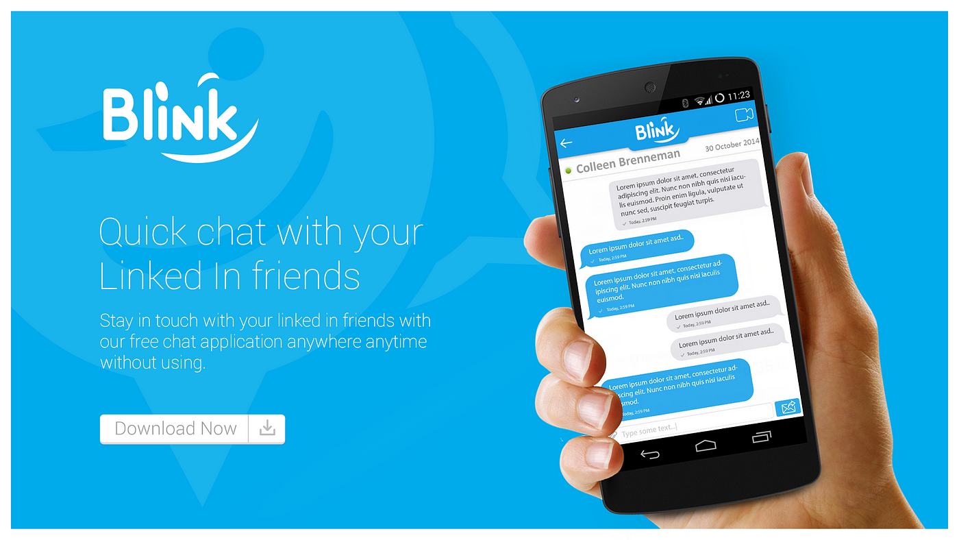 Chat blink txt Free Online