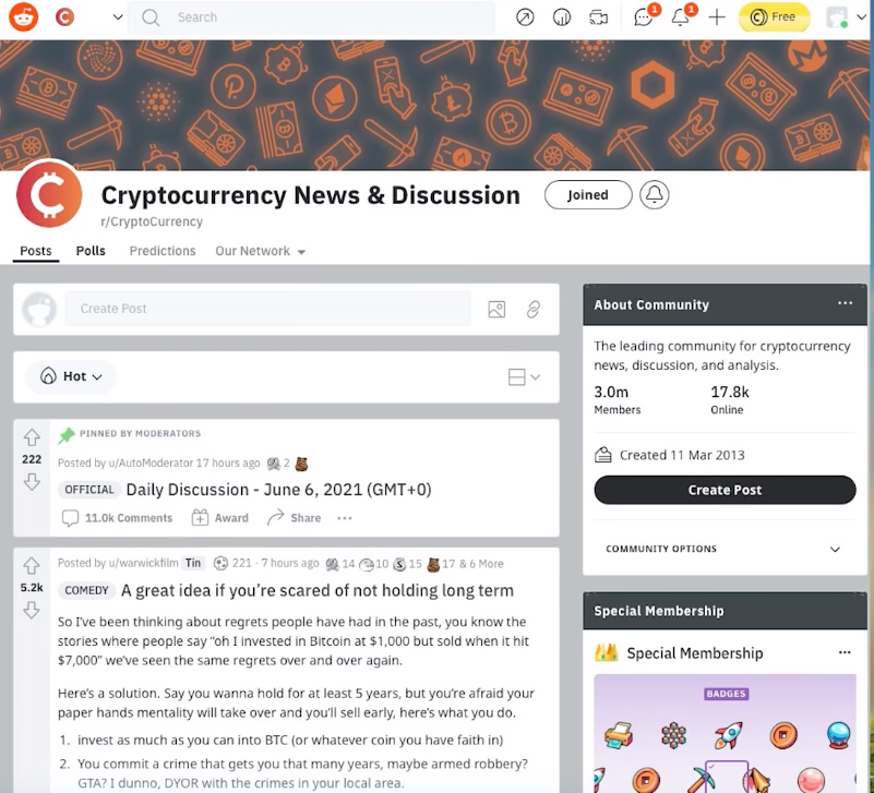 Top cryptocurrencies 2021 reddit