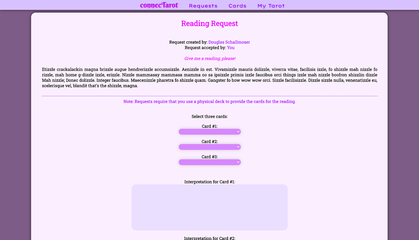 Rails and View Helper Methods. Tarot reading is the practice of… | by Doug  Schallmoser | Medium