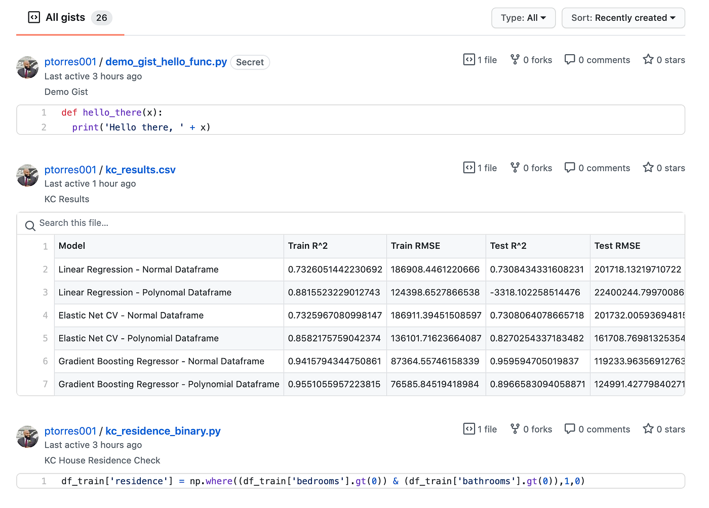 Github Gists 101: Making Code Sharing Pretty | by Paul Torres | Towards  Data Science