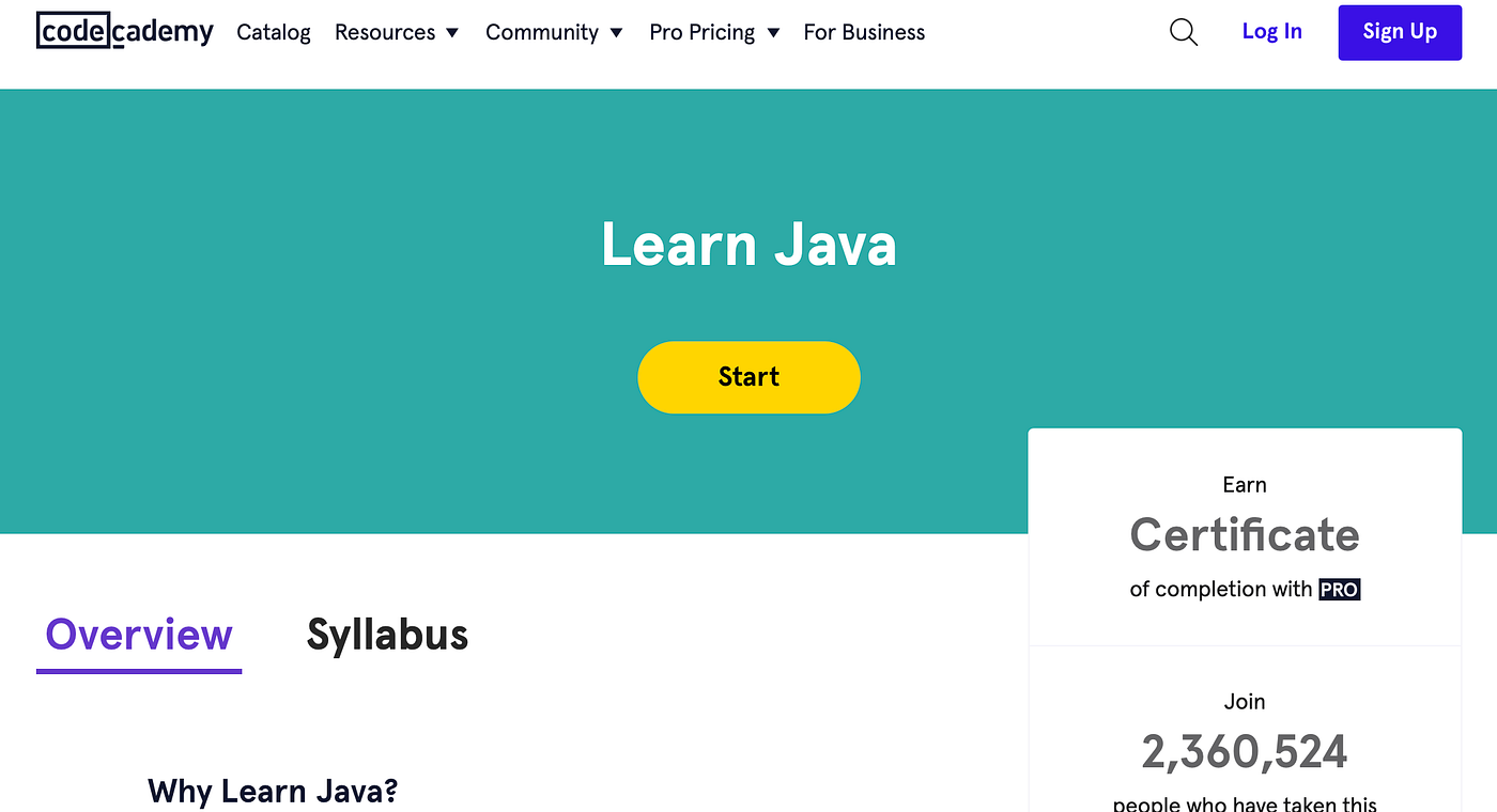Best free online courses for Java! | by Manpreet Singh | Medium