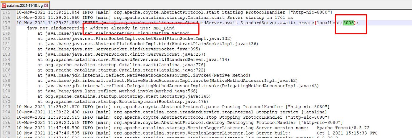 XAMPP Tomcat can't start with exception : Address already in use: NET_Bind  (Windows) | by Muhammad Tri Wibowo | Medium