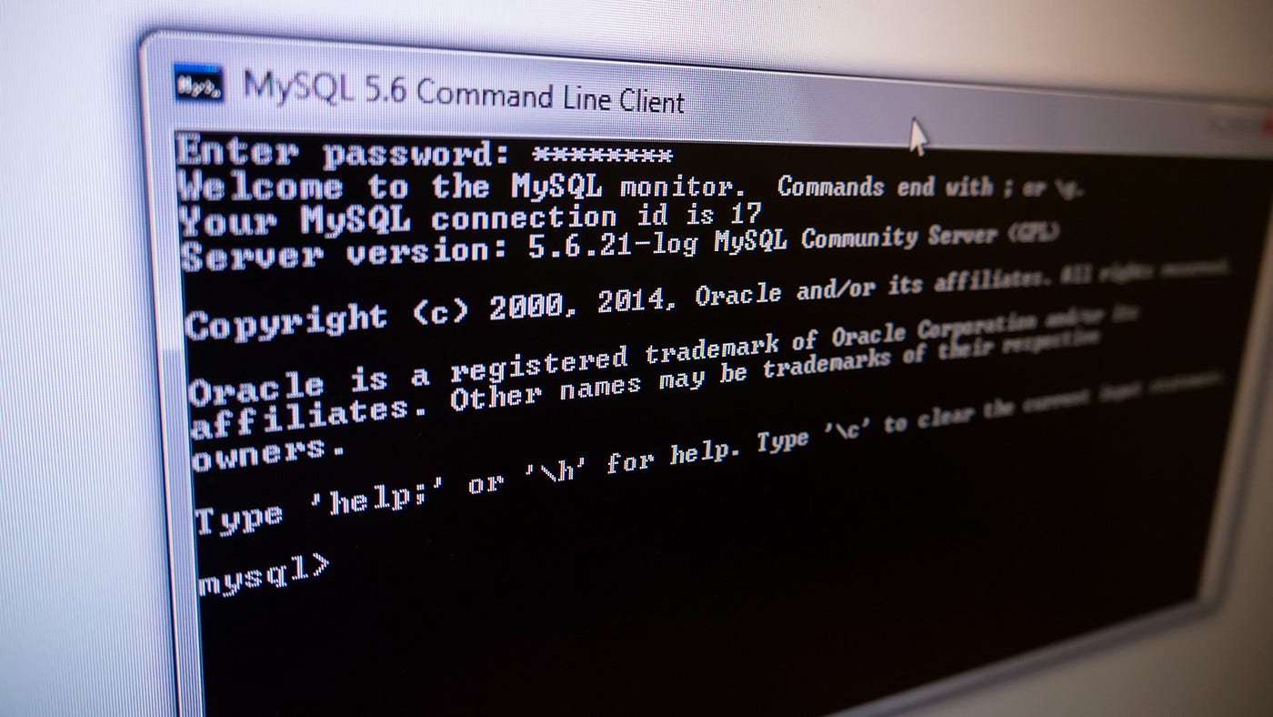 MySQL: preparation for Arduino data logging | by Teodor ...
