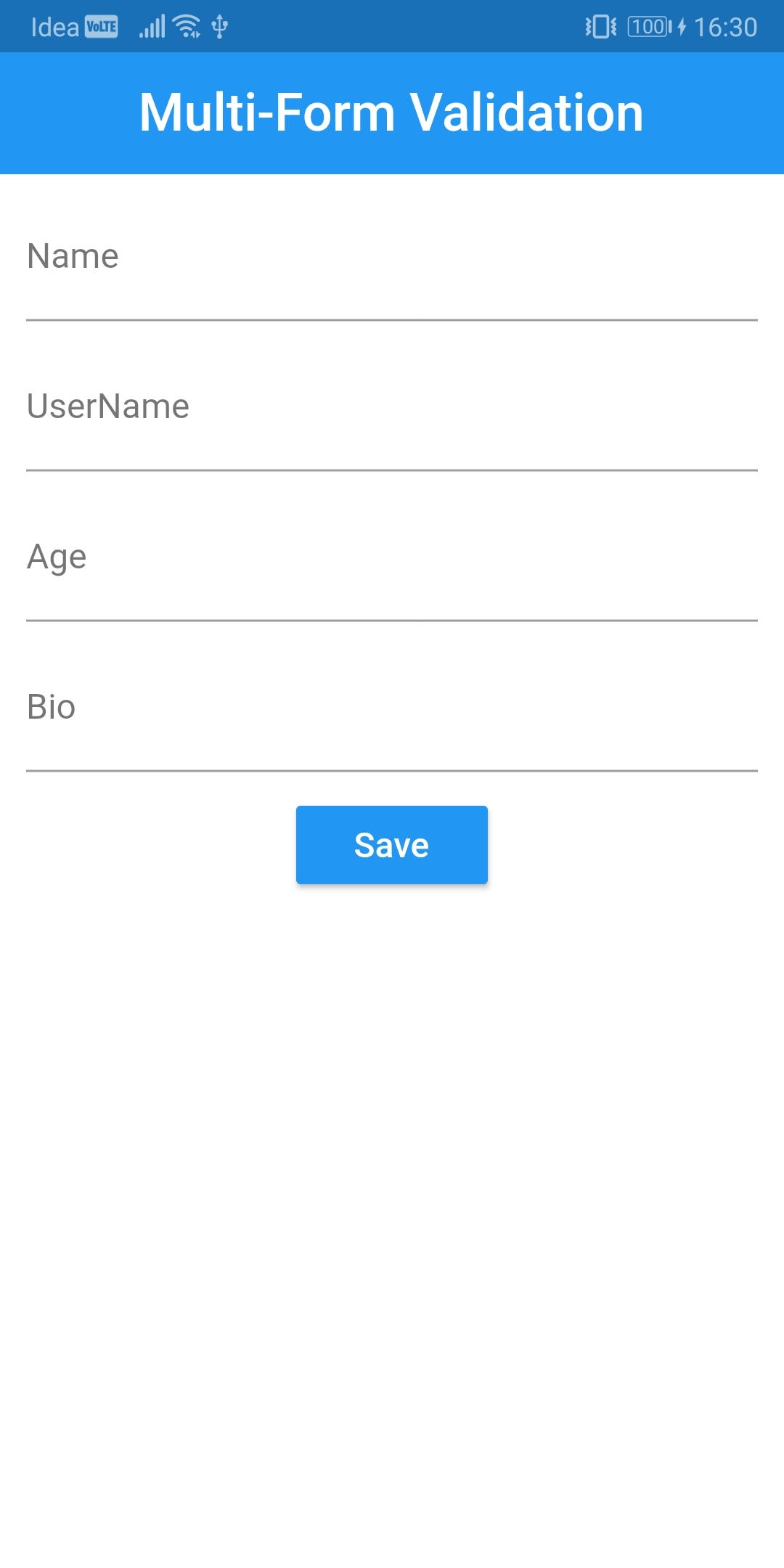 Multi Form Validation — Flutter - Rahul Kavati - Medium