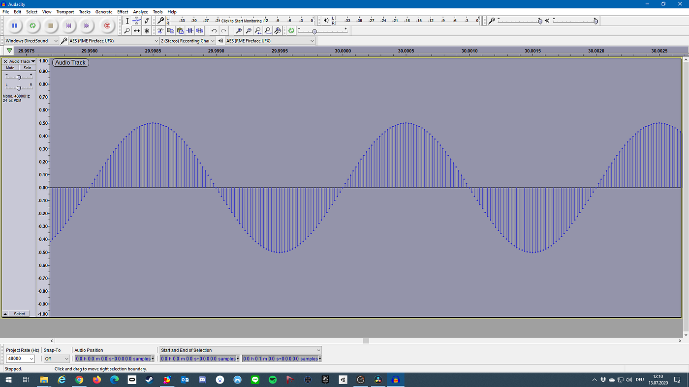 Sample Rate Your Game Double Shot Audio