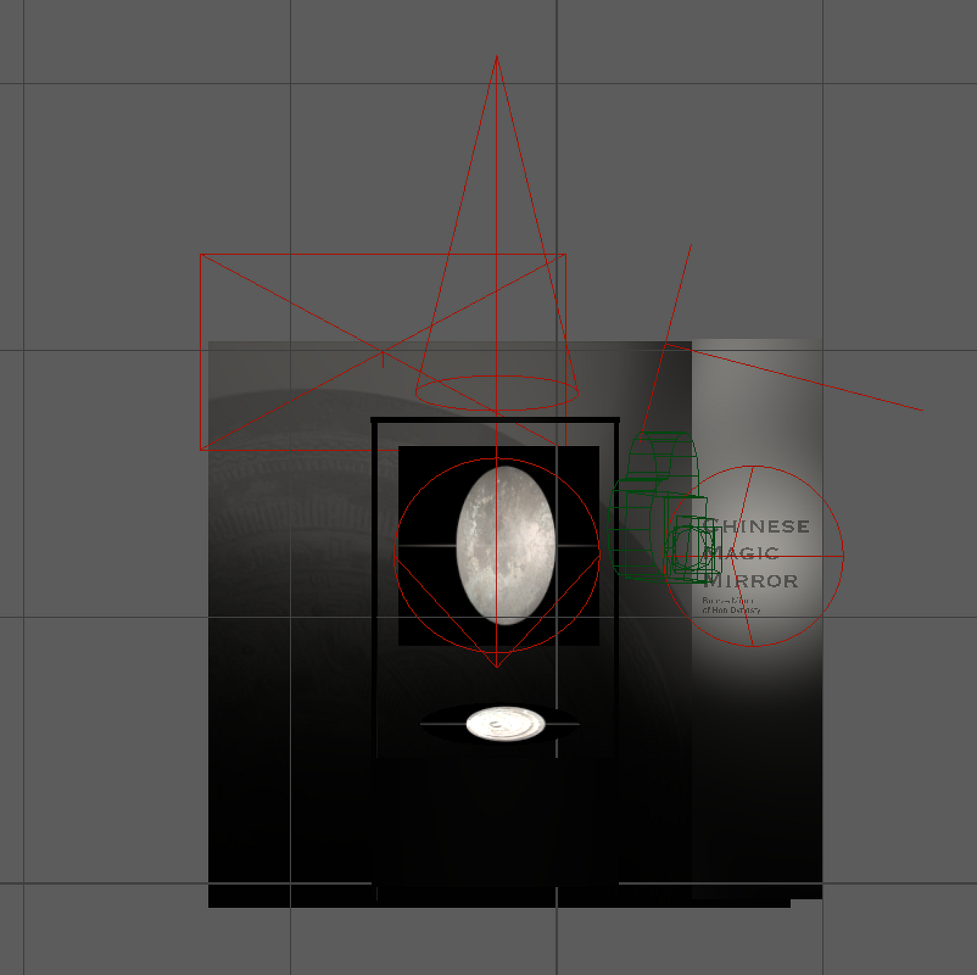 Exhibition Design Chinese Magic Mirror by Chenchen Zhou Medium